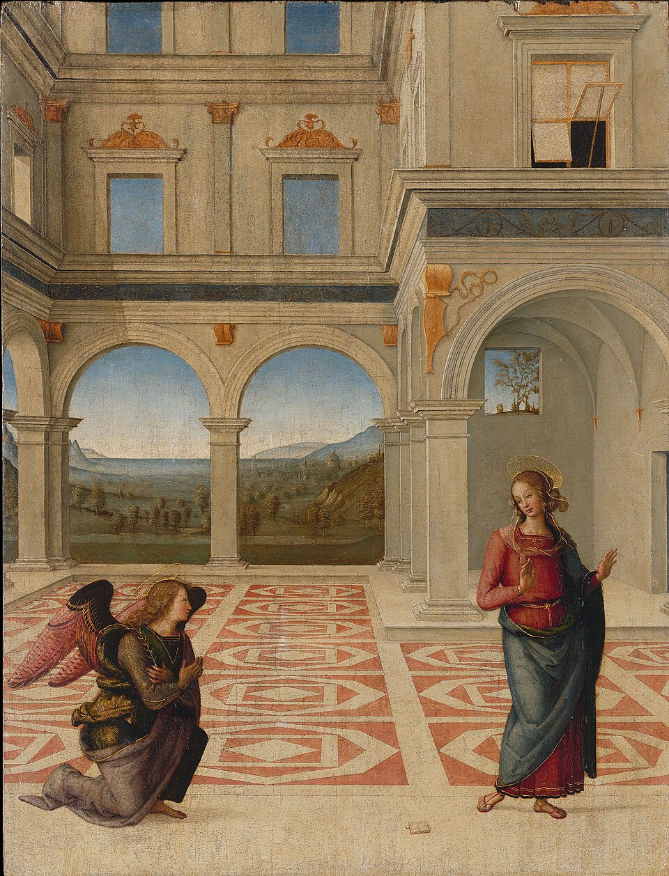 Annunciazione Ranieri by Pietro Perugino: Catalogo generale dei Beni Culturali