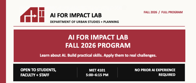 AI for Impact Lab | Fall 2026 Program