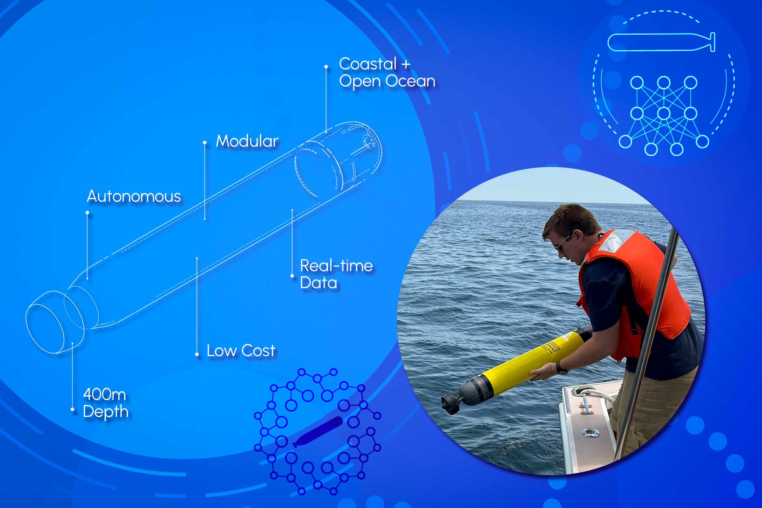 “Our mission is to lower the barriers to ocean data,” Ravi Pappu says.
