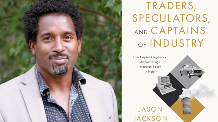 Jason Jackson headshot and book cover