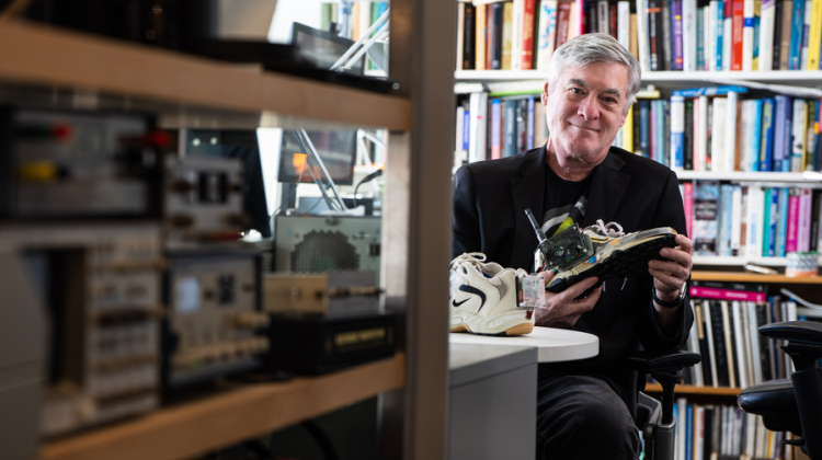 researcher, Joseph Paradiso, in office