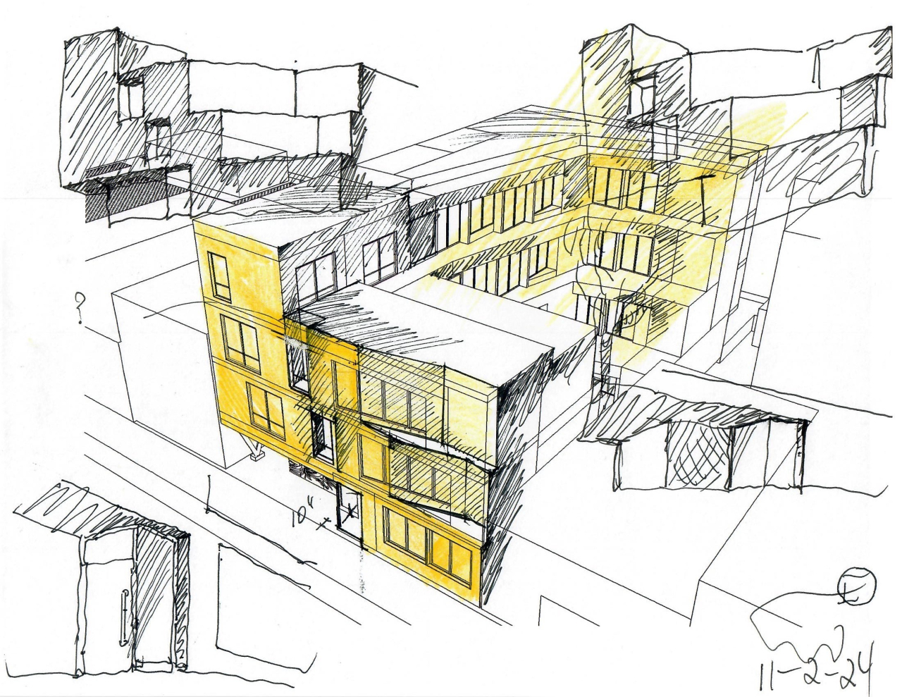 Drawing from an exhibition by MIT Architecture and Urbanism professor Rafi Segal