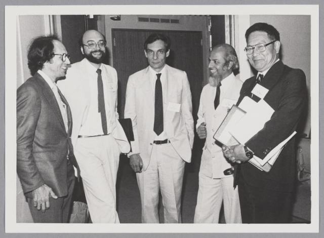 Group photo of members of the Aga Khan Program for Islamic Architecture.